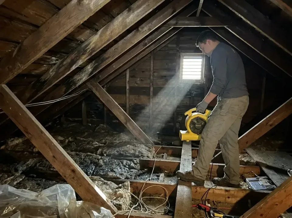 attic-water-damage-drying-proc-007 — frequently asked questions, Emergency Water Extraction & 24/7 Flood Response in Pine Br…
